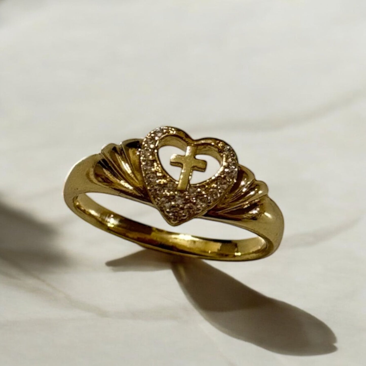 Tiny Cross Ring