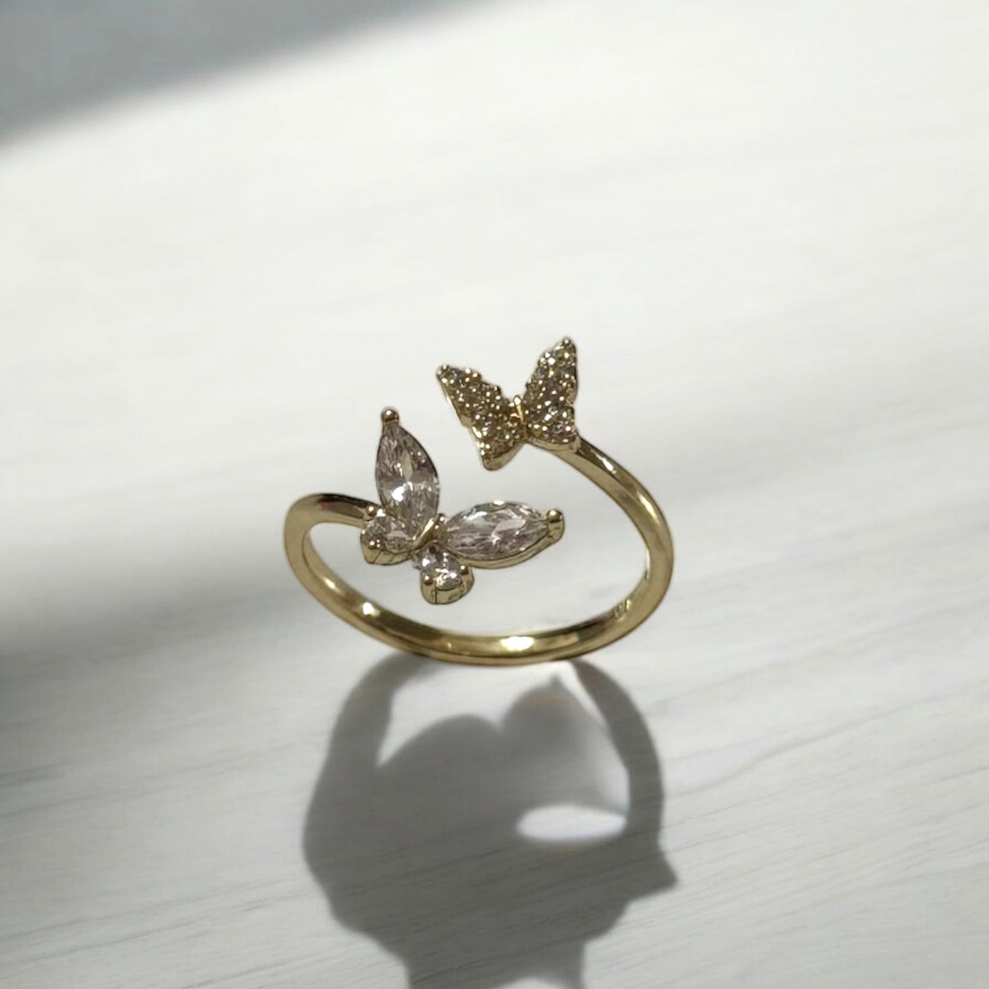 Open Butterfly Ring