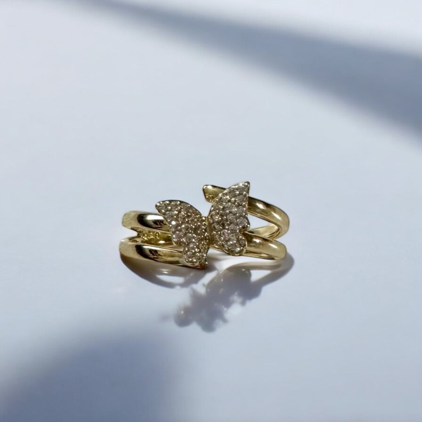 Open Butterfly Ring