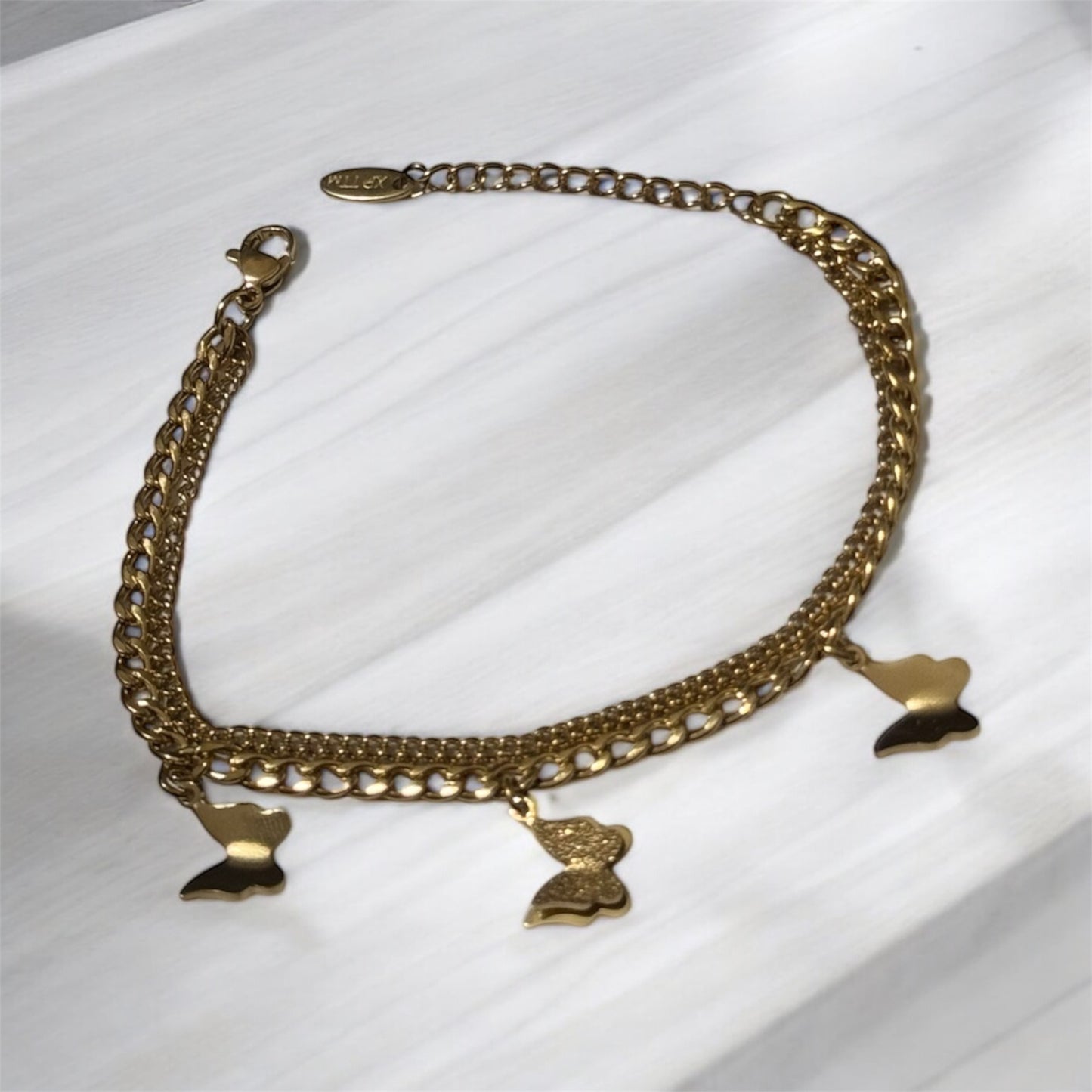 3d butterfly bracelet