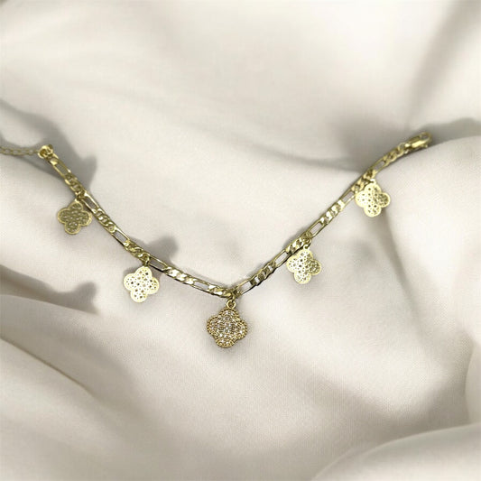 Clover Anklet